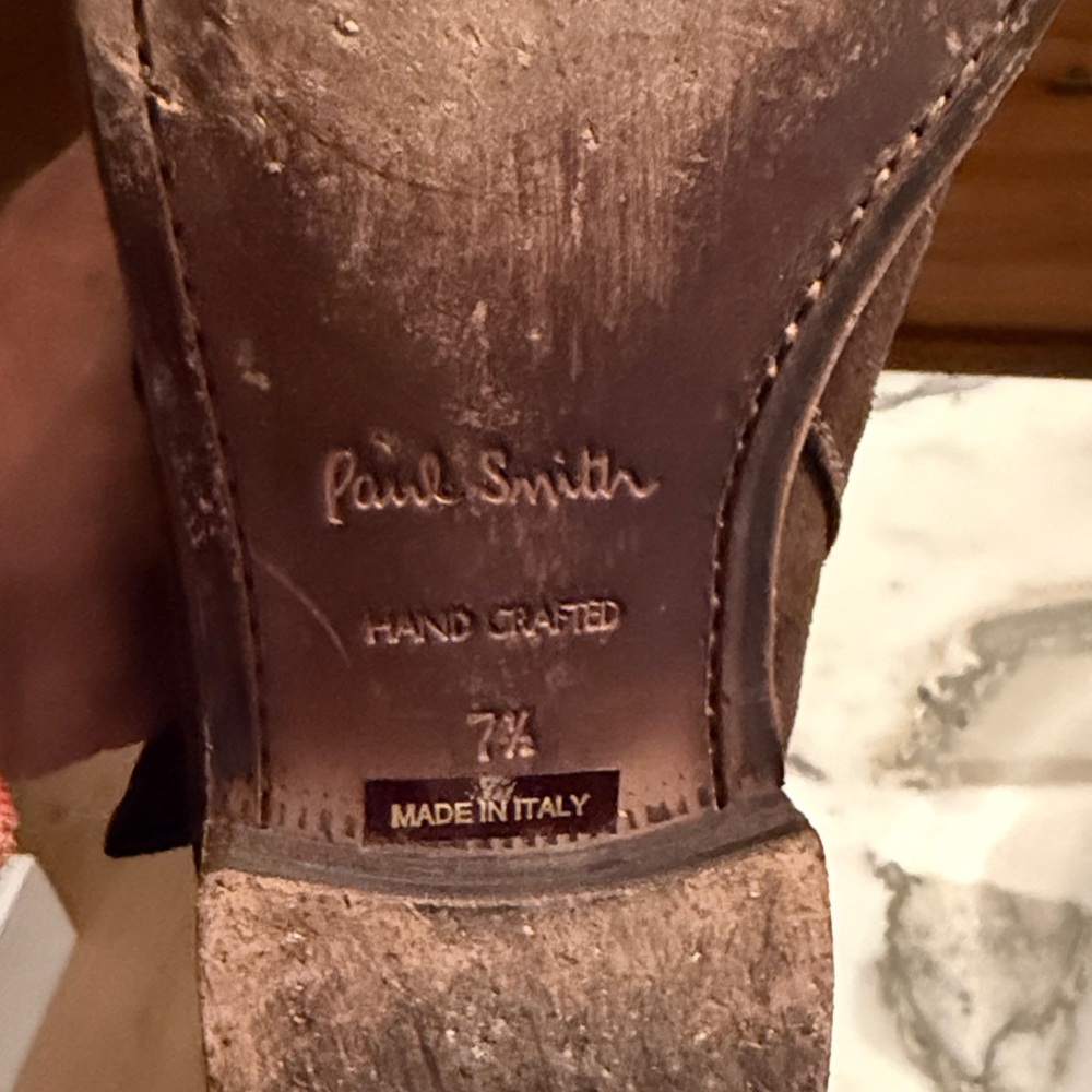 Paul Smith Dark Brown Chukka Boots with Buckle - Picture 2 of 5
